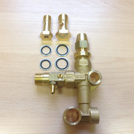 Регулятор давления PA VB56 (220бар, 30л/мин, 1/2&quot;ш-М22х1.5ш, X:4.5, Y:62-65.5)