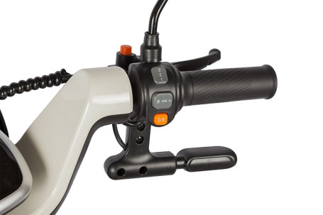 Трицикл электрический Rutrike Gelbert Ogma (48/60V, 650W, серый)