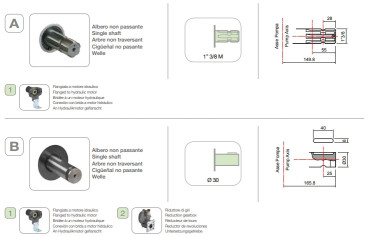 Мембранный насос Comet BP130 D (20 бар, 124 л/мин, ВОМ 1"3/8)
