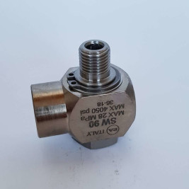 Переходник угловой 1/4ш-г (нерж, вращ, тип SW90) PA