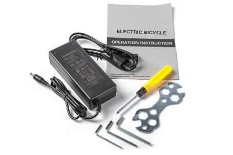 Электровелосипед VOLTRIX VCSB (серебристый)