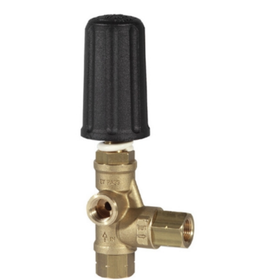 Регулятор давления PA VBS203 (220бар, 30л/мин, 3/8&quot;г-3/8&quot;г, By-pass 3/8&quot;г, с рукояткой)