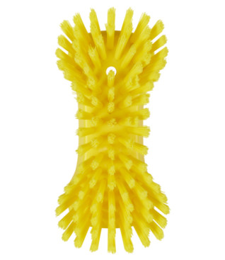 Щетка ручная XL Vikan (230мм, супер жесткий, желтый)