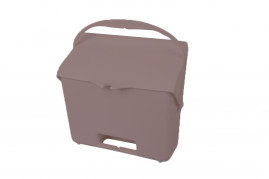 Совок FBK (с крышкой, коричневый)