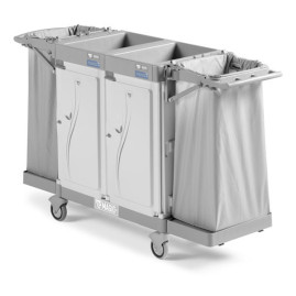 Тележка TTS MAGIC HOTEL 850 SAFETY (двери с замками, 120л, колеса, тормоз)
