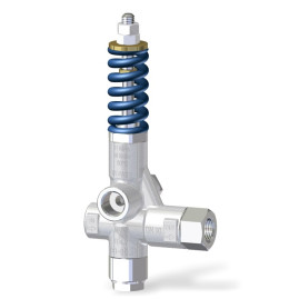 Регулятор давления PA Pulsar Rv (280бар, 40л/мин, 3/8"г-3/8"г, By-pass 3/8"г, никел)