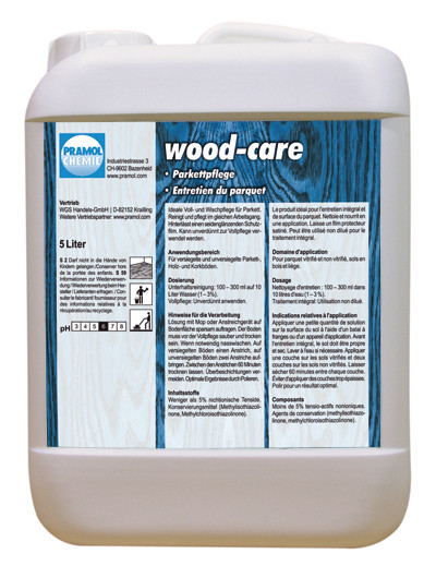 Средство для полов Pramol WOOD-CARE 5л