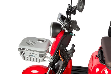 Трицикл электрический Rutrike Gelbert Sun (48/60V, 650W, оранжевый)