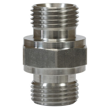 Переходник 1/2&quot;ш-1/2&quot;ш R+M (500бар, нерж)