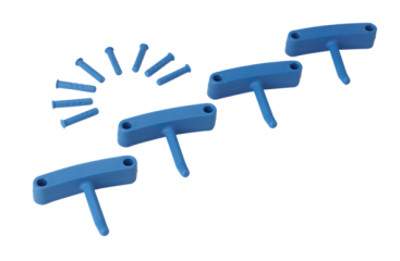 Крючок Vikan (синий, 4шт)