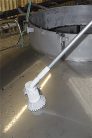 Щетка на шарнире Vikan (240мм, белый)