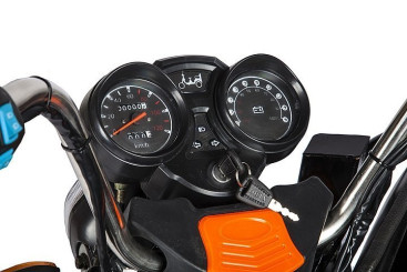 Трицикл электрический Rutrike D4 1800 60V1500W (темно-серый)