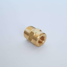 Переходник М22х1.5ш-1/4"г (лат)