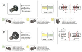 Мембранный насос Comet BP241 D с пред. клапаном (20 бар, 222 л/мин, ВОМ 1"3/8)