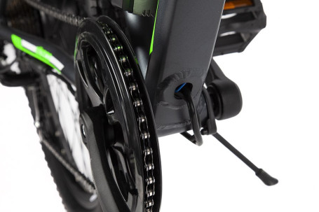 Электровелосипед Eltreco XT 850 new (черно-зеленый)