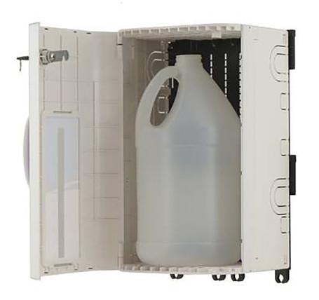 Ящик для химии SEKO SEKUREMAX (3л, с металлическим замком)