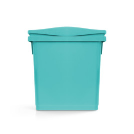 Ведро TTS (4л, прямоугольн, полипропилен, зеленый)