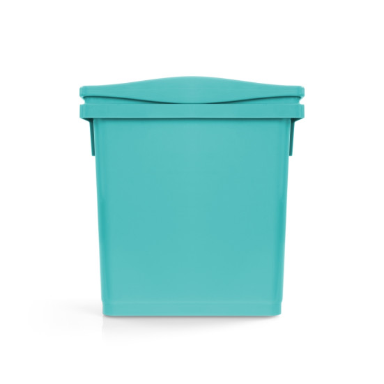 Ведро TTS (4л, прямоугольн, полипропилен, зеленый)