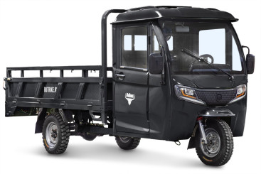 Трицикл электрический Rutrike Фактор 2600 60V2000W (черный матовый)