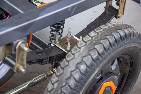 Трицикл электрический Rutrike D4 Next 1800 60V1500W (серый)