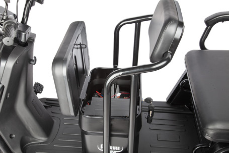 Трицикл электрический Rutrike Топик (черный)