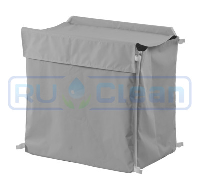 Мешок TTS (с крышкой, 200 л, серый)