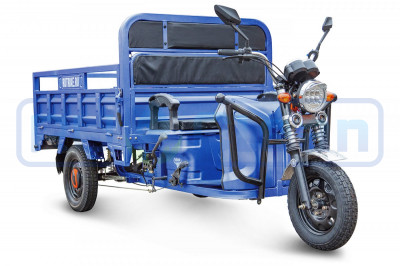 Трицикл электрический Rutrike D4 Next 1800 60V1500W (синий)