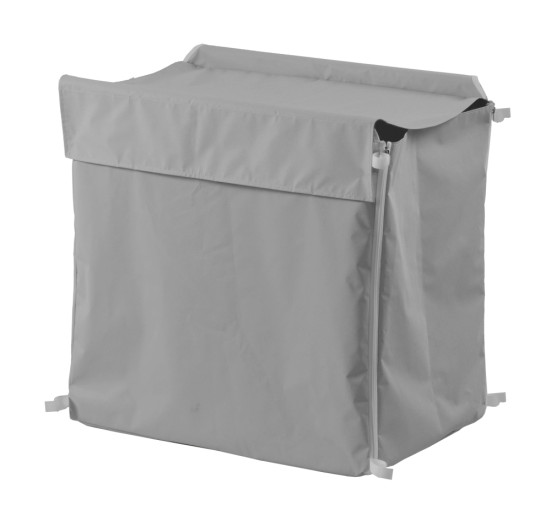 Мешок TTS (с крышкой, 300 л, серый)