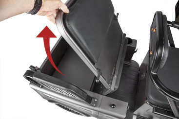 Трицикл электрический Rutrike Gelbert Tuban (48/60V, 600W, красный)