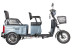 Трицикл электрический Rutrike Gelbert Tuban (48/60V, 600W, красный)