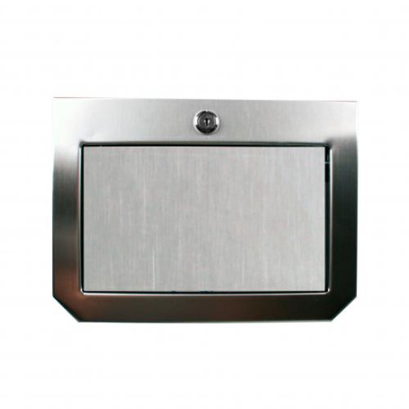 Контейнер для мусора Nofer (35л, с замком, матовый)