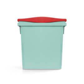 Ведро TTS BCS (4л, прямоугольн, полипропилен, красный)