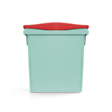 Ведро TTS BCS (4л, прямоугольн, полипропилен, красный)