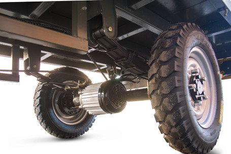 Тележка электрическая RuTrike ТРАНСПОРТЕР (платформа)