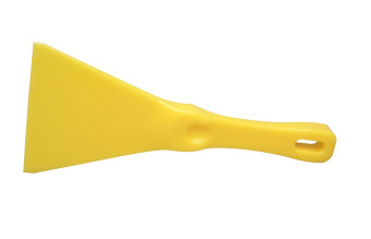 Шпатель полипропиленовый FBK (110х250 мм, желтый)