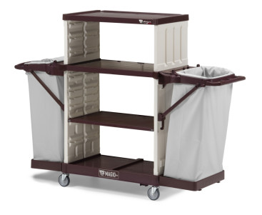 Тележка TTS MagicArt 27 Basic (открытая, 2 держ. мешка, белый)