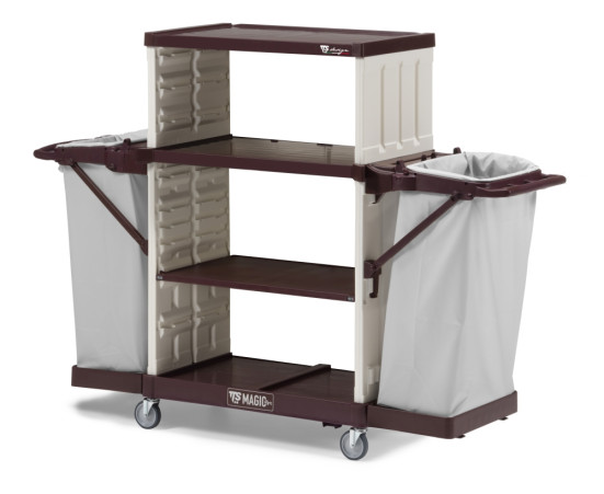 Тележка TTS MagicArt 27 Basic (открытая, 2 держ. мешка, белый)