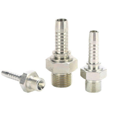 Фитинг высокого давления BSP (DN10, 1/2ш, оцинк) Robin