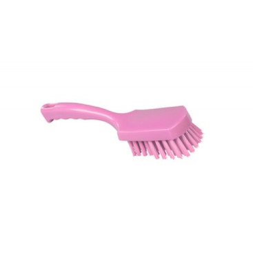 Щётка ручная FBK (275х70мм, ворс жесткий, розовый)