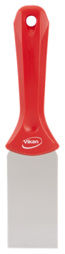 Скребок ручной Vikan (50мм, нерж, красный)