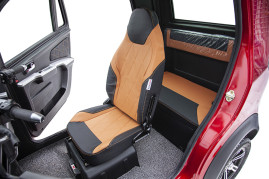 Трицикл электрический Rutrike Кабина (красный)