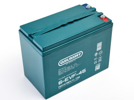 Тяговый аккумулятор Gelbert 6-EVF-45 (12В, 47,5Ач, AGM)