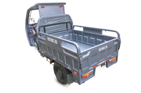 Трицикл электрический Rutrike Глобус 1500 60V/1000W (серый)