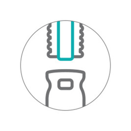 Держатель TTS (для шубки, Lampo, Т-образный фиксированный, 45см)