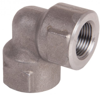 Переходник угловой 3/8&quot;г-3/8&quot;г PA (600бар, нерж)