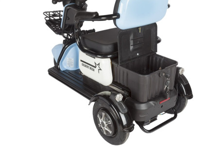 Трицикл электрический Rutrike Gelbert Vega (48/60V, 600W, красный)