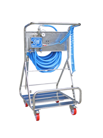 Пенная станция VEMA Foam &amp; Wash B.P (2-8бар, 1 хим.ср, тележка)