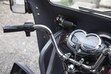 Трицикл электрический Rutrike КАРГО 1800 60V/1000W (серый)