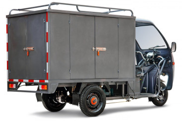 Трицикл электрический Rutrike КАРГО 1800 60V/1000W (серый)