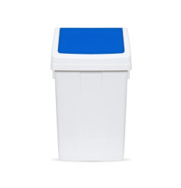 Ведро TTS MAX (12л, крышка маятниковая, синий)